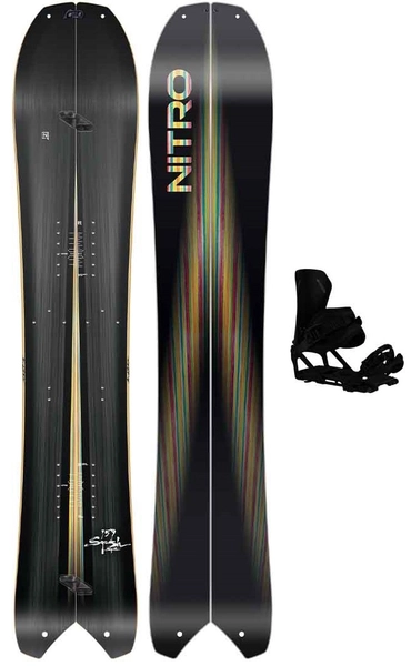 Nitro Squash Split m/binding Splitboardpakke - Herre
