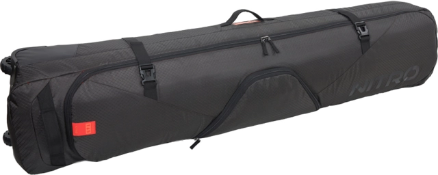 Nitro Tracker Wheelie Board Bag Raven 