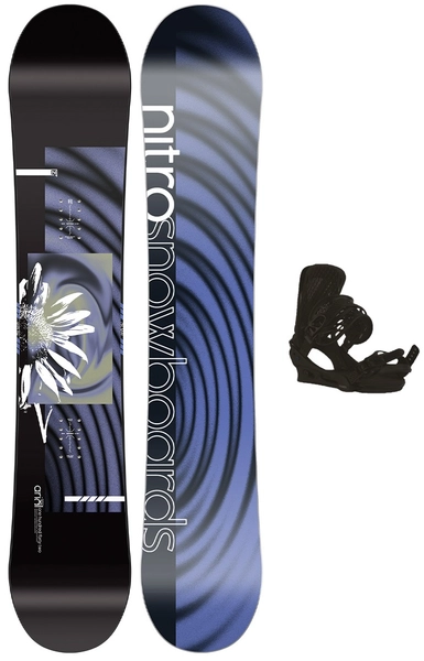 Nitro Arial Youth m/binding All Mountain/Freestyle - Barn