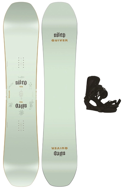 Nitro Basher m/binding All Mountain/Freestyle - Herre 