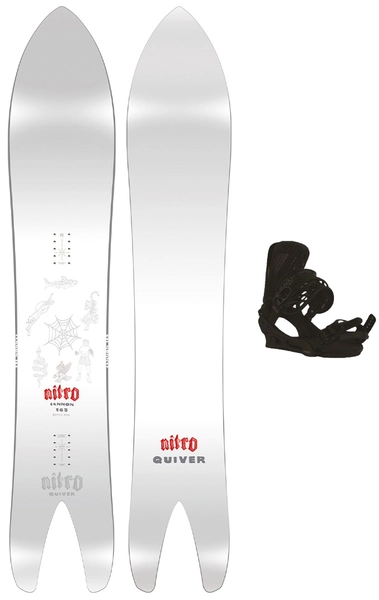 Nitro Cannon m/binding All Mountain/Freeride - Herre
