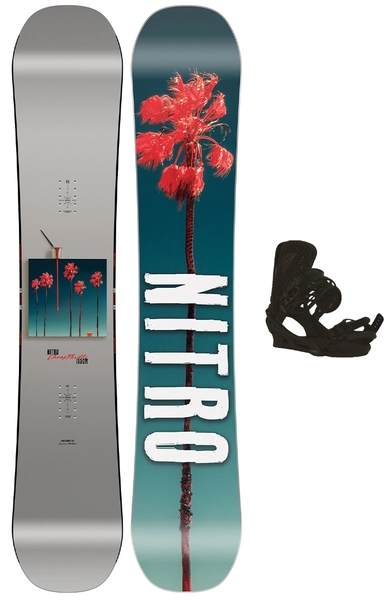 Nitro Cheap Thrills m/binding Freestyle - Herre