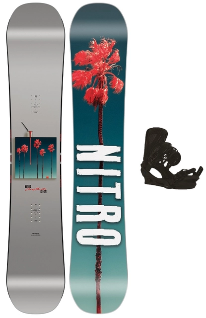 Nitro Cheap Thrills m/binding Freestyle - Herre 