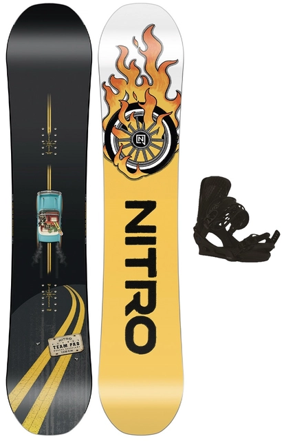 Nitro Future Team Pro MK Youth m/binding All Mountain/Freestyle - Barn 