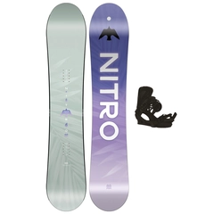 Nitro Nova m/binding All Mountain/Freeride - Dame