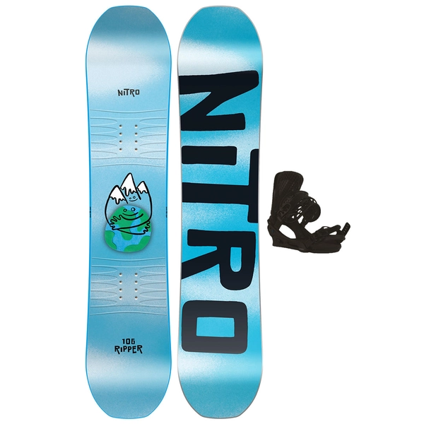 Nitro Ripper Kids m/binding All Mountain - Barn