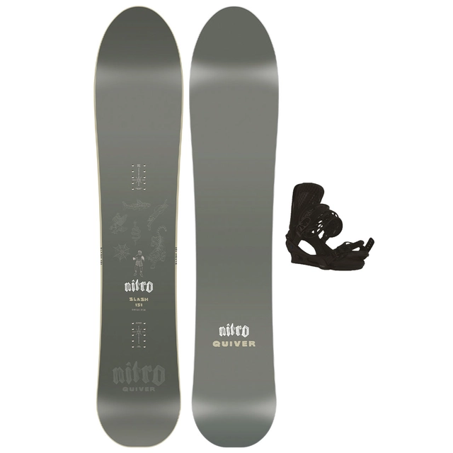 Nitro Slash m/binding All Mountain/Freeride - Unisex 