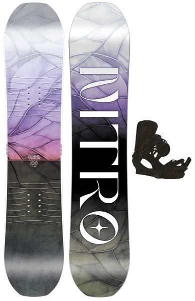 Nitro Spirit Kids m/binding All Mountain - Barn