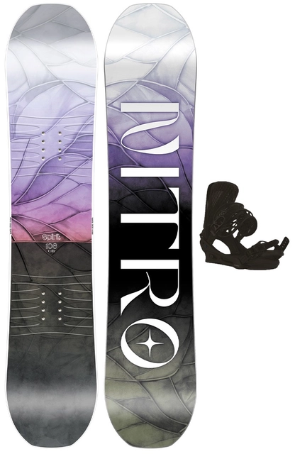 Nitro Spirit Kids m/binding All Mountain - Barn 
