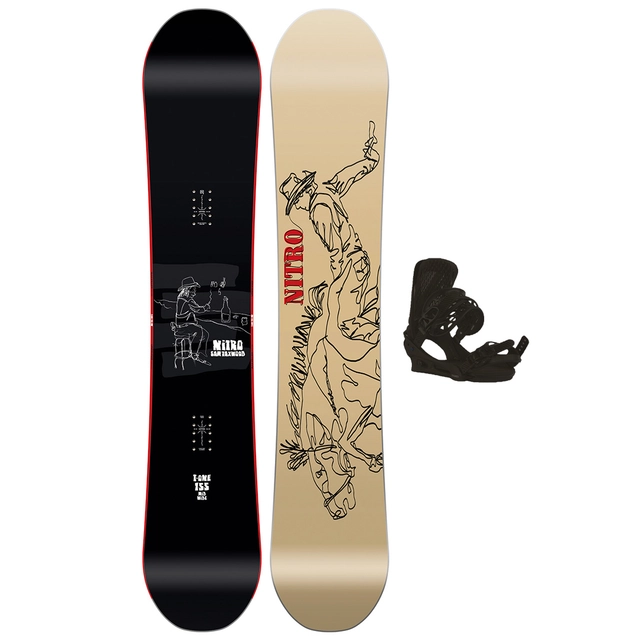 Nitro T1 x Sam Taxwood m/binding Freestyle - Herre 
