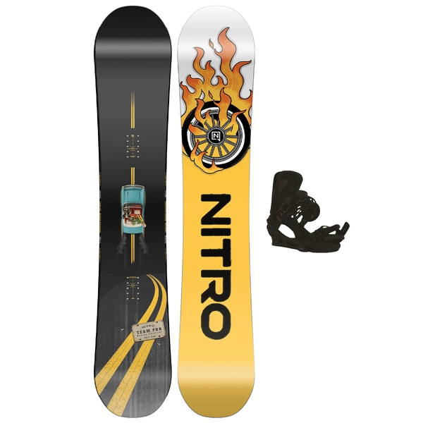 Nitro Team Pro M. Kleveland m/binding All Mountain/Freestyle - Herre