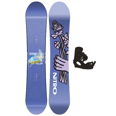 Nitro Zaza m/binding All Mountain/Freestyle - Dame
