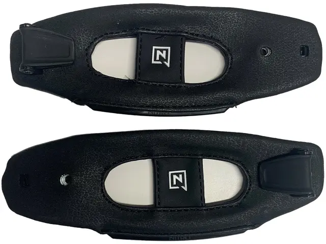Nitro Staxx Toe Strap w/Clamp, 1 pair Black - M 