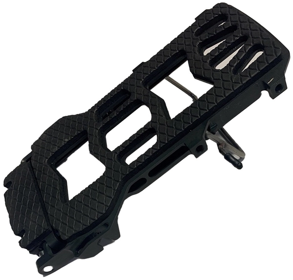 Nitro Vertical Baseplate, 1 pair Ultra Black