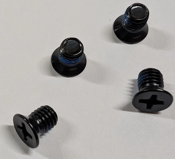 Nitro Buckle Mounting Screw x 4 Black - M5x7