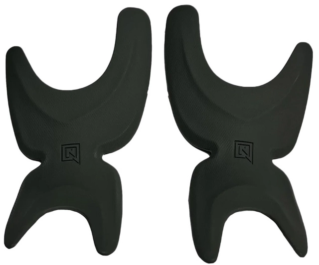 Nitro Power Shell Tongue, Medium, 1 pair Black - M 