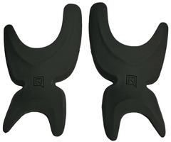 Nitro Power Shell Tongue, Stiff, 1 pair Black - M
