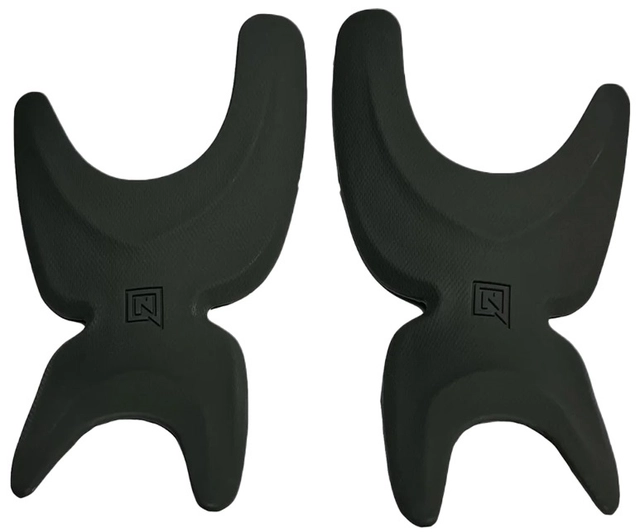 Nitro Power Shell Tongue, Stiff, 1 pair Black - M 