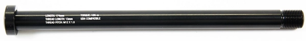 Norco Rear Thru axle M12x1,0 L174, TH13mm