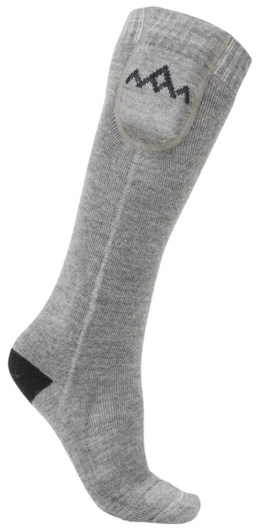 HeatX Heated Everyday Socks Grey - No battery