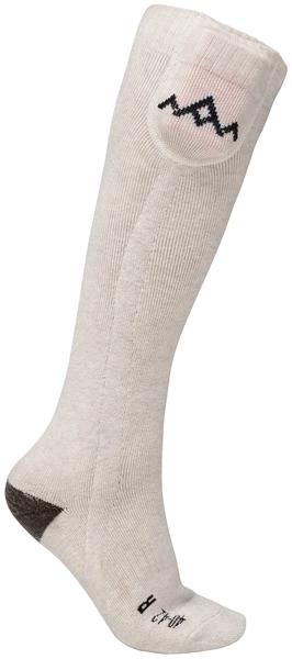 HeatX Heated Everyday Socks w/batt. V2 Cream