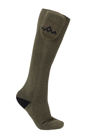 HeatX Heated Everyday Socks w/batt. V2 Olive Green