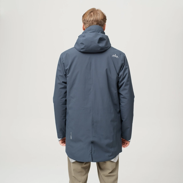 HeatX Heated Oslo Coat Mens M Navy 