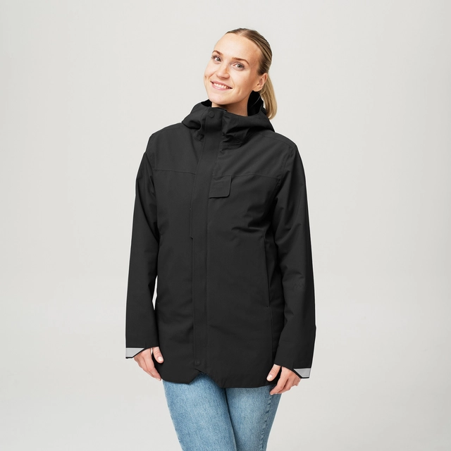 HeatX Heated Oslo Coat Womens L Black 