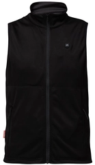 HeatX Heated Fleece Vest Mens L Black