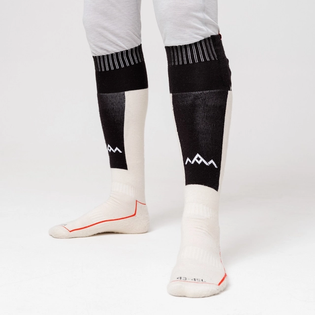 HeatX Heated Technical Socks L Sand/Black - EU43/45 
