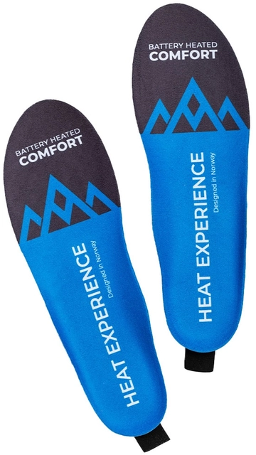 HeatX Heated App Insoles XL Wireless Charging - Blue 