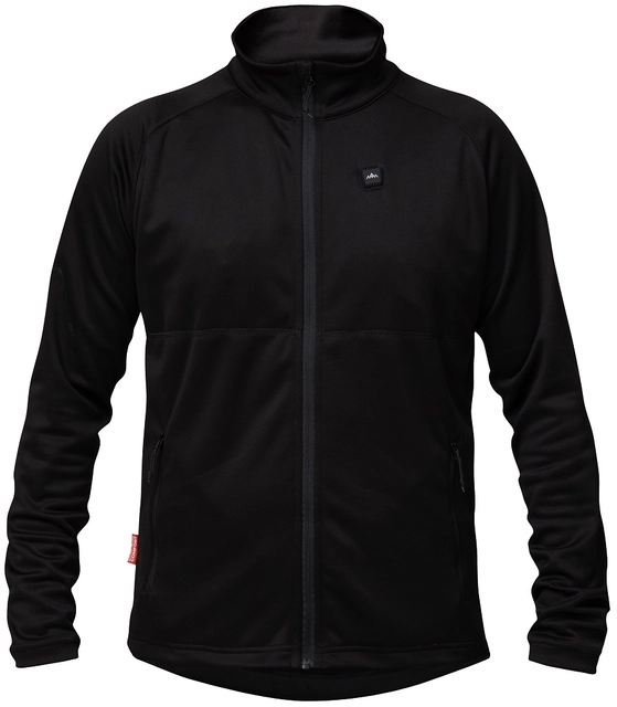 Heatx Heated Fleece Sweater Mens L Black 