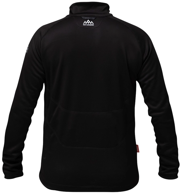 Heatx Heated Fleece Sweater Mens L Black 