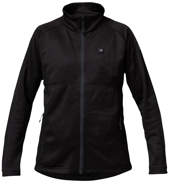 Heatx Heated Fleece Sweater Womens M Black 