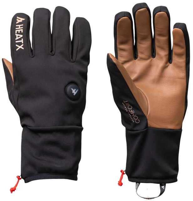 HeatX Allround Gloves L Brown/Black - Battery Heated 