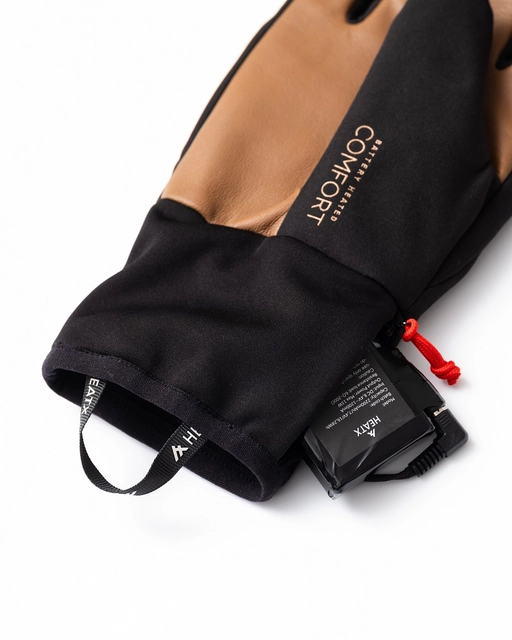 HeatX Allround Gloves L Brown/Black - Battery Heated 