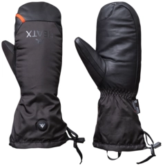 HeatX Blizzard Mittens v2 M Black - Battery Heated
