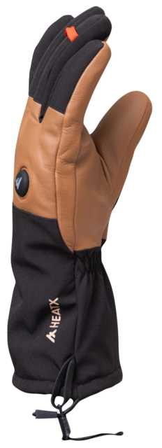 HeatX Carve Gloves L Brown/Black - Battery Heated 