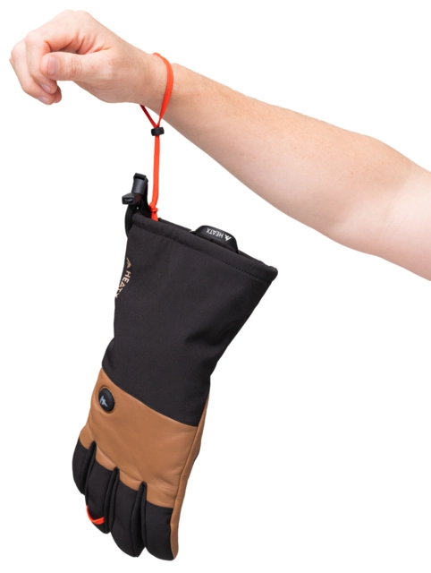 HeatX Carve Gloves L Brown/Black - Battery Heated 