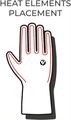 HeatX Everyday Gloves v2 XS Black - Battery Heated