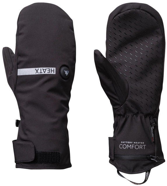 HeatX Everyday Mittens v2 S Black - Battery Heated 