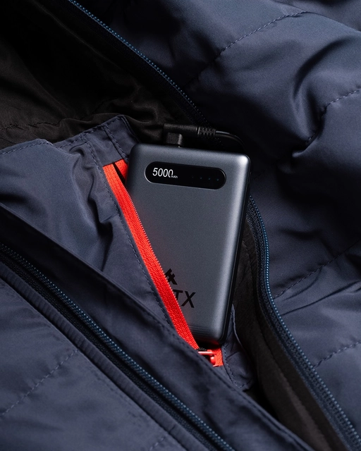 HeatX Everyday Vest M's v2 L Pale Navy - Battery Heated 