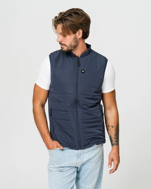 HeatX Everyday Vest M's v2 L Pale Navy - Battery Heated 