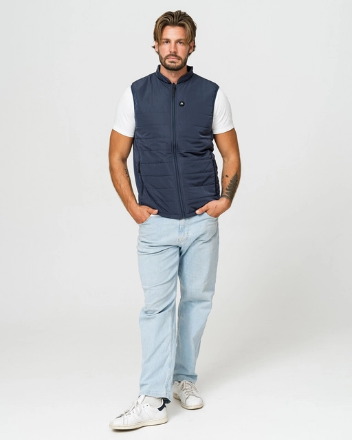 HeatX Everyday Vest M's v2 L Pale Navy - Battery Heated 