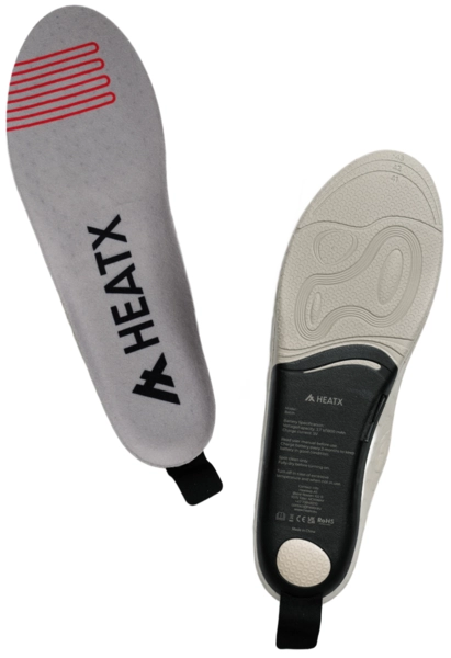 HeatX Hybrid Insoles Remote Control Sand - Battery Heated