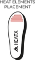 HeatX Hybrid Insoles Remote Control M Sand - Battery Heated, EU38-40
