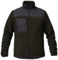 HeatX Hybrid Pile Jacket L Olive/Black - Battery Heated