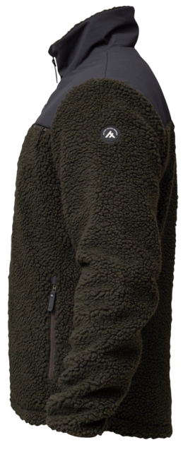 HeatX Hybrid Pile Jacket XL Olive/Black - Battery Heated 