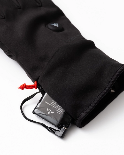 HeatX Liner Gloves v2 L Black - Battery Heated 