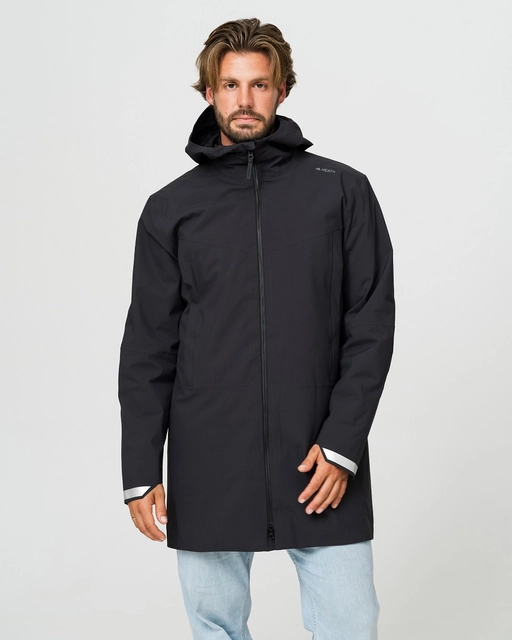 HeatX Metro Coat 3-in-1 M's L Black/Black - Battery Heated 